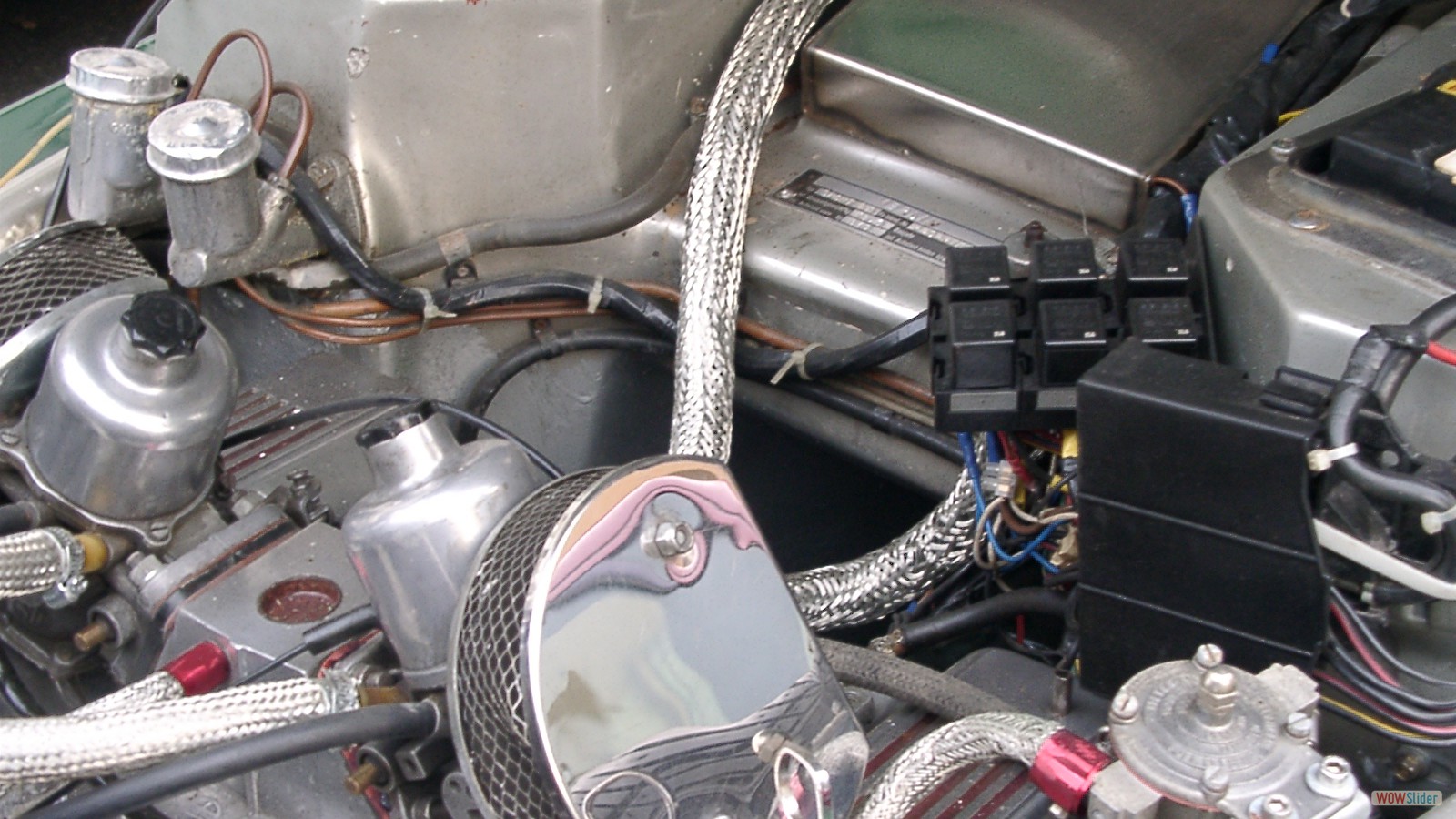 Merlin mit Rover V8 Motor