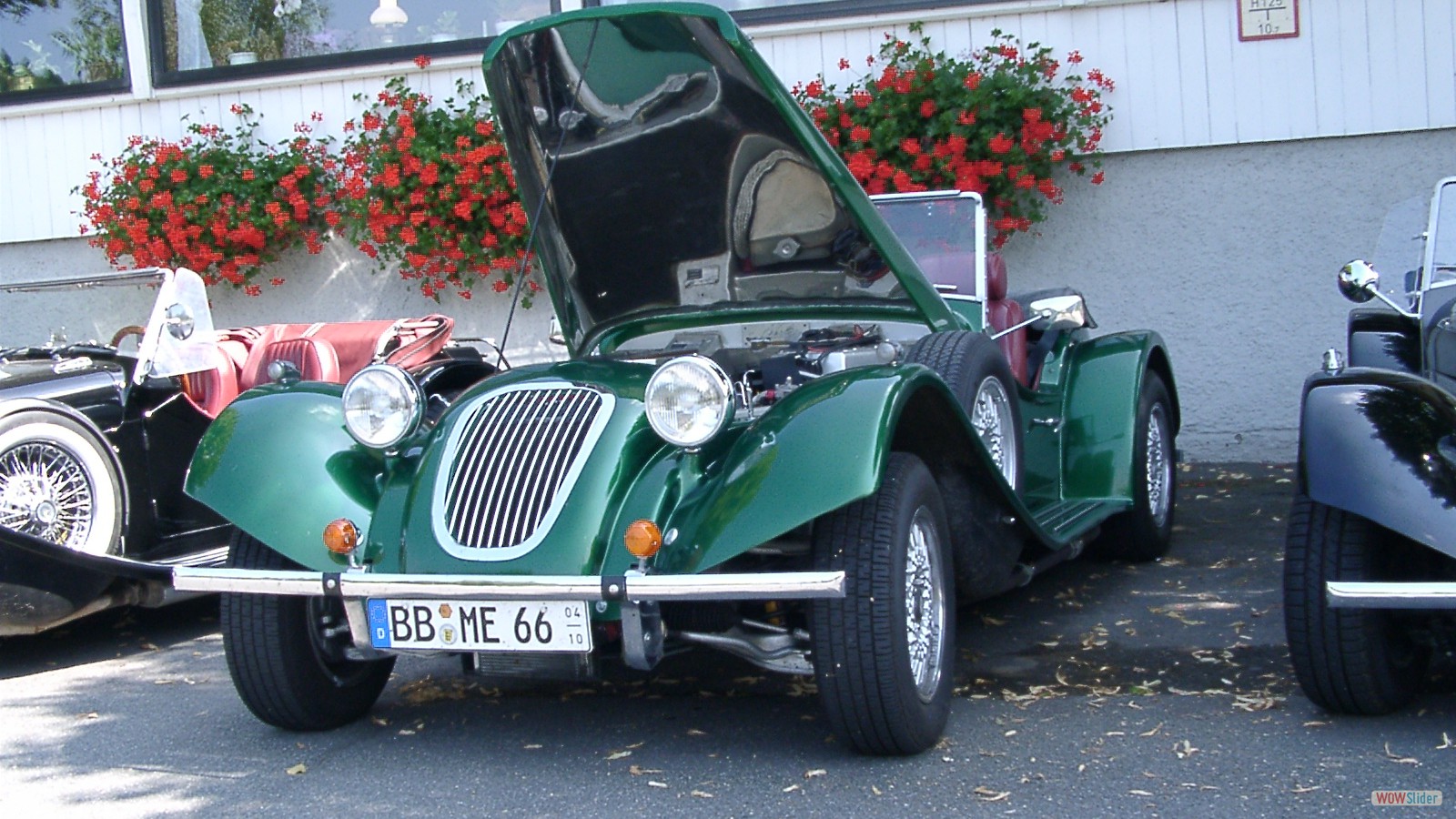 Merlin mit Rover V8 Motor