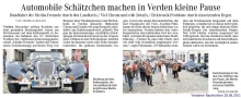 Automobile Schätzchen machen in Verden kleine Pause