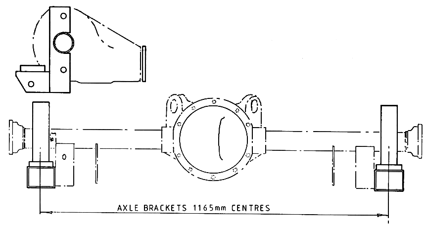 Hinterachse